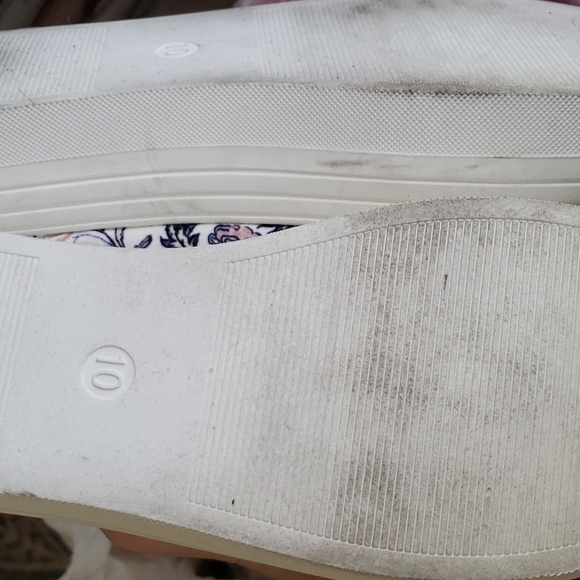 Universal Threads Cassie Floral Platform Sneakers Size 10 - Picture 7 of 9